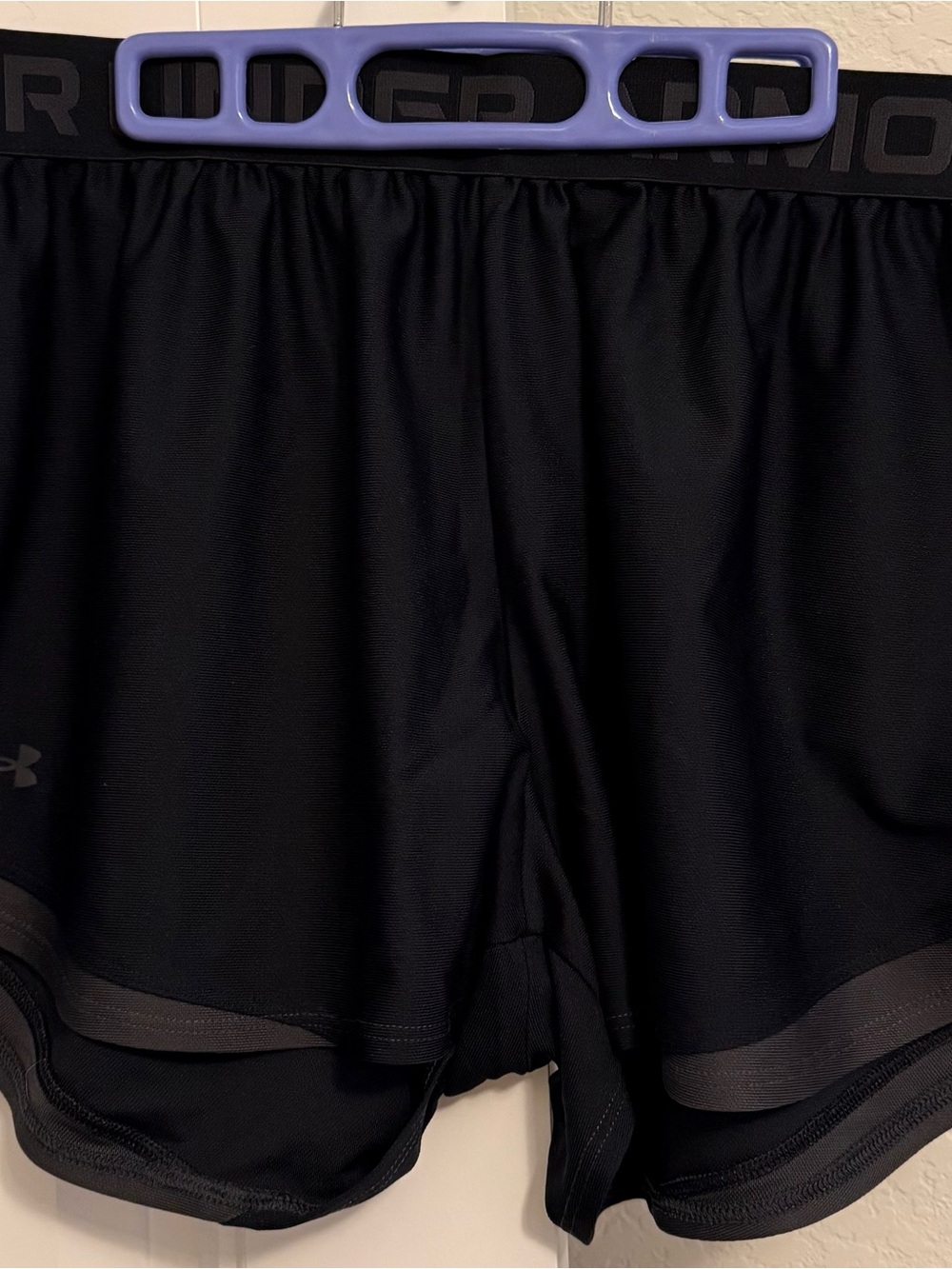 Under Armour Black Women's Athletic Running Shorts